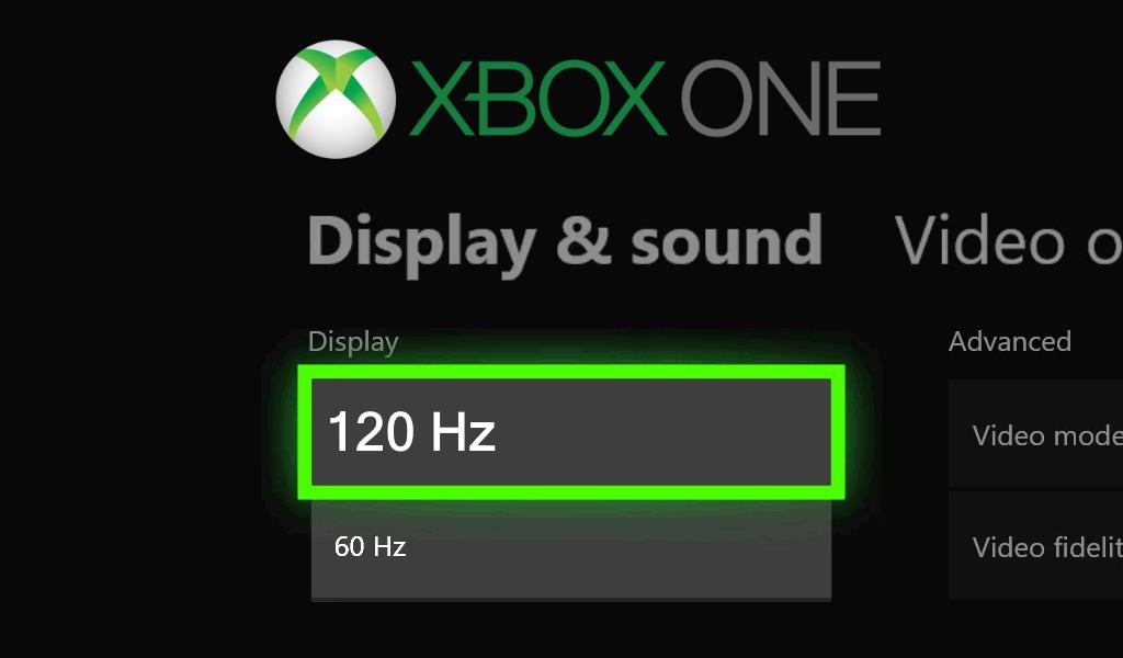 match your monitor’s refresh rate