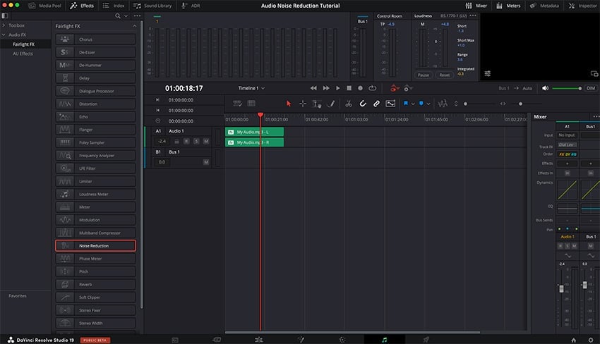find noise reduction