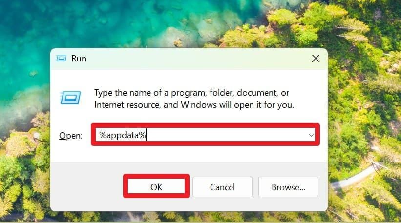 add command and press ok