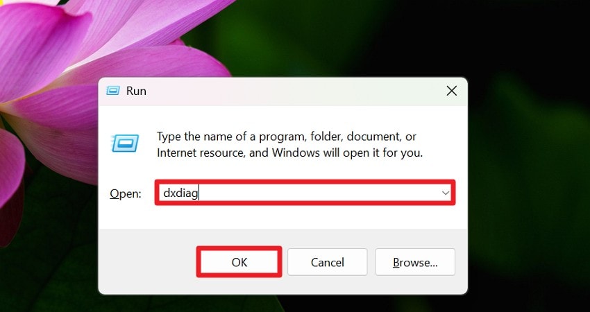 add command and press ok