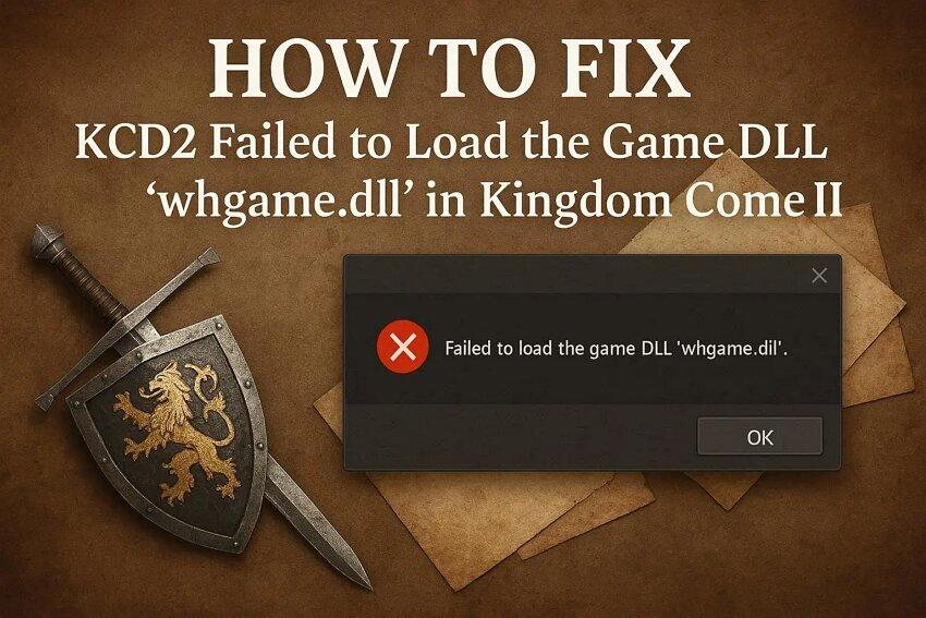 Kingdom Come Deliverance II KCD2 DLL Error Solved - Simple Guide