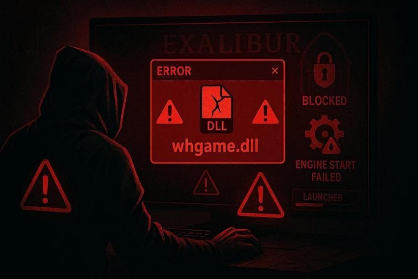 what is whgame.dll error