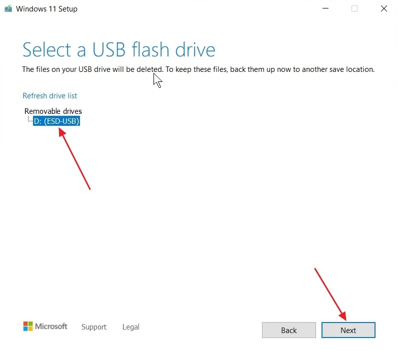 remove flash drive