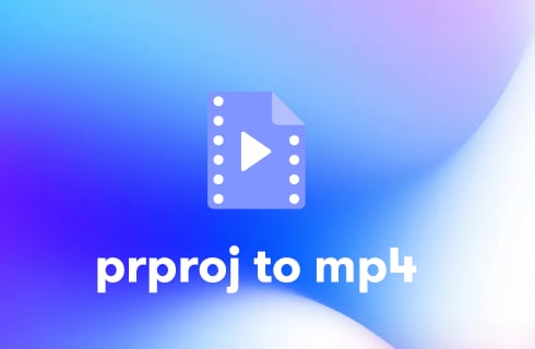 How to Convert PRPROJ to MP4 Easily with No File Loss?