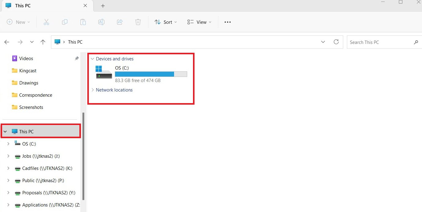 check drive in file explorer