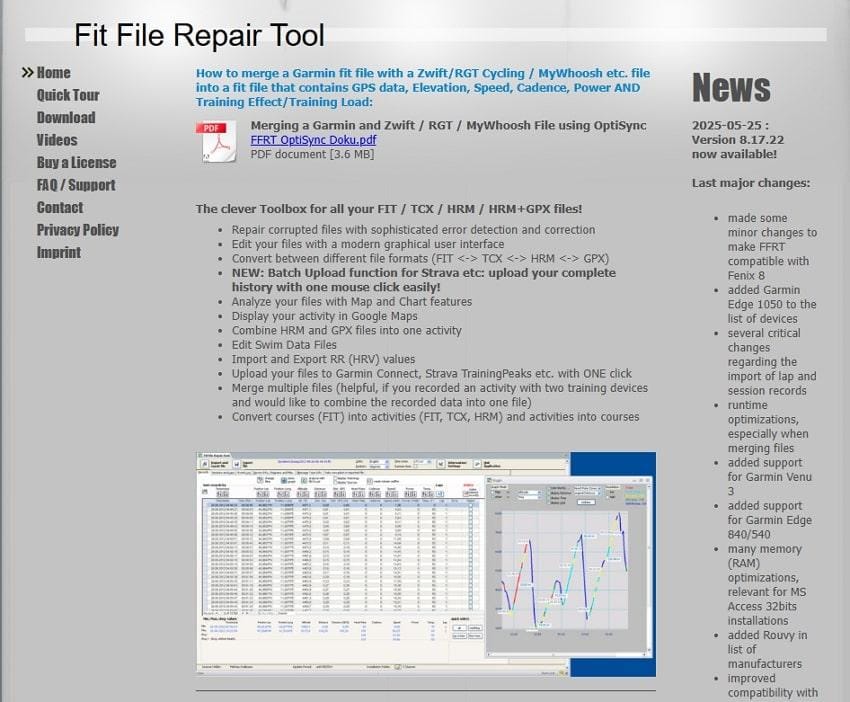 fit file repair tool