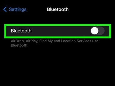 toggle bluetooth off