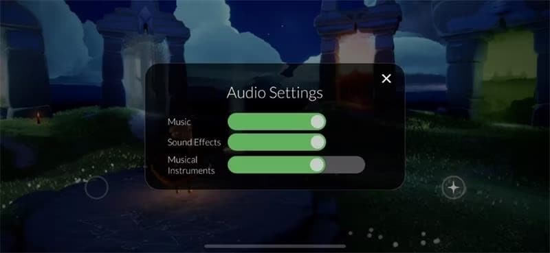in-game audio is muted