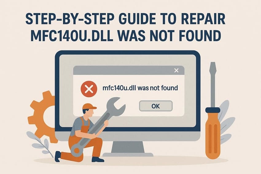 Step-by-Step Guide to Repair MFC140u.dll Was Not Found
