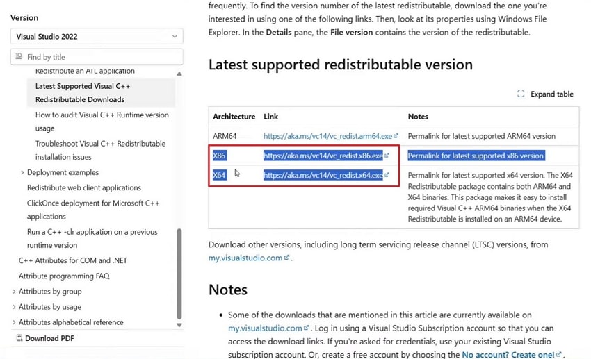 download fresh x86 and x64 version