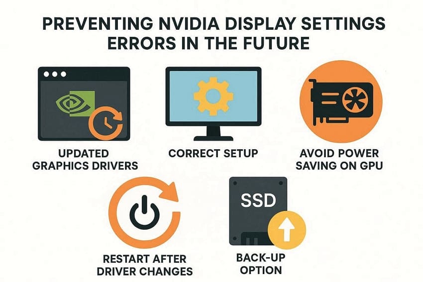tips for preventing nvidia display error