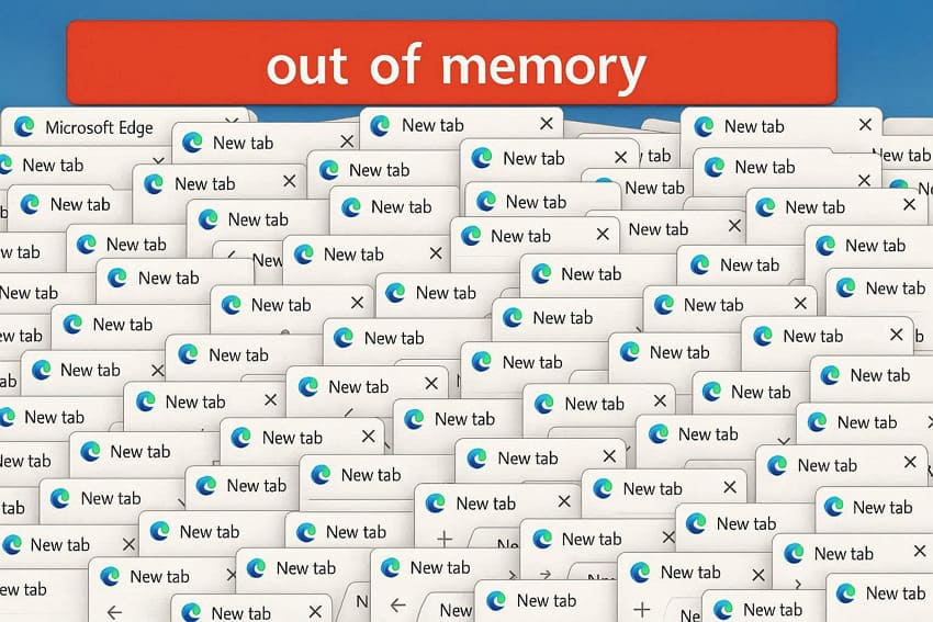signs for edge memory error