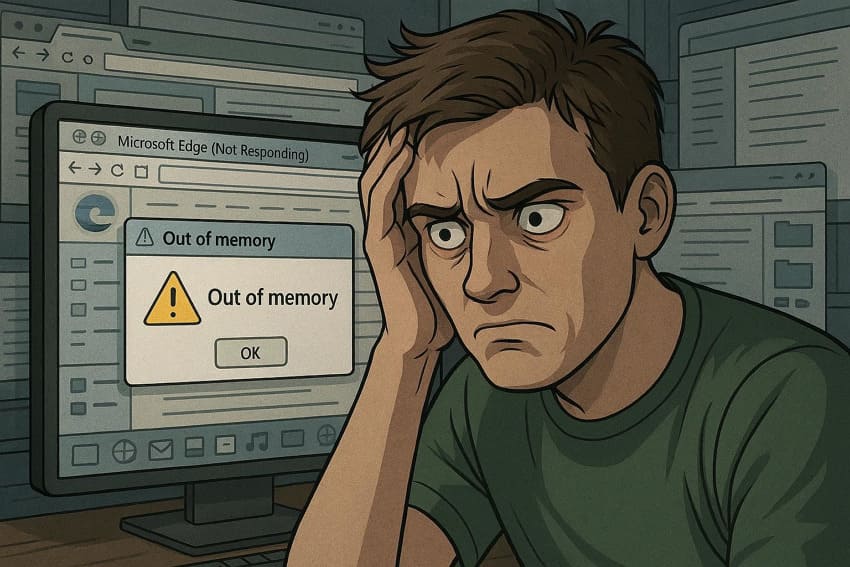 causes for out of memory issue