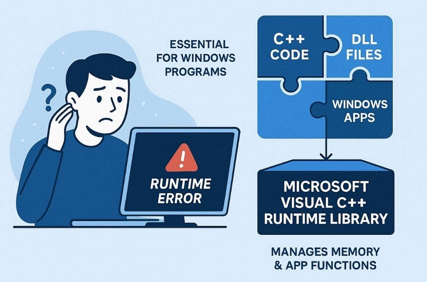 define visual c++ error