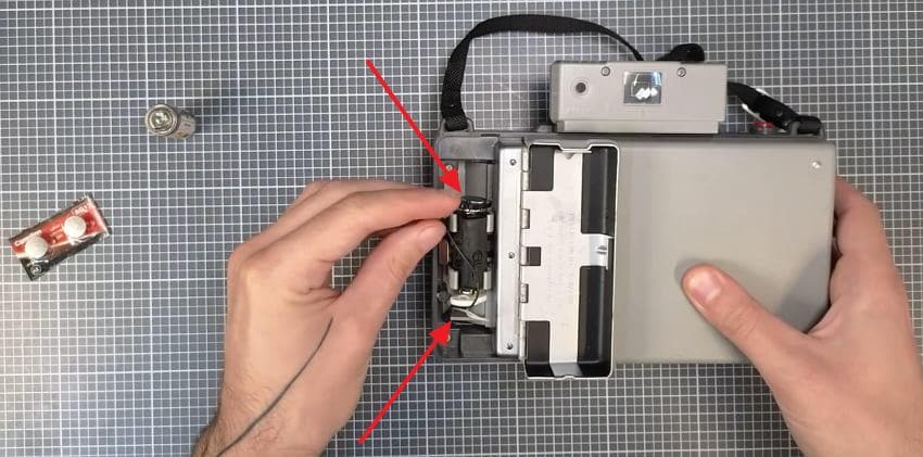 put battery compartment back