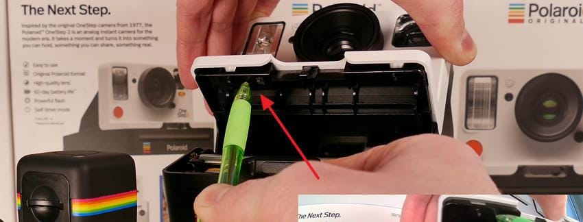 press reset and charge camera later