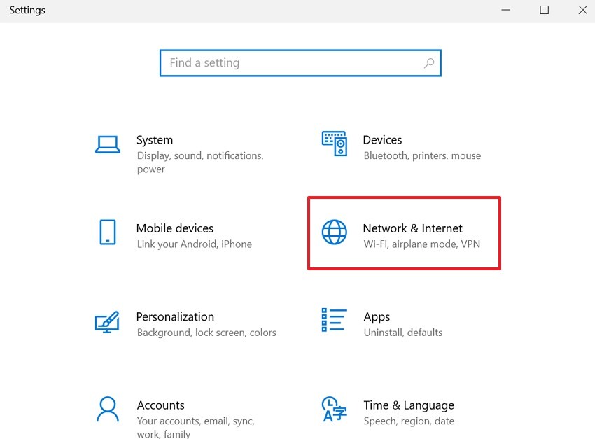 access network and internet