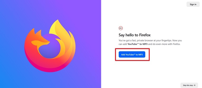 add extension in firefox