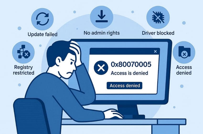 situations to appear access is denied