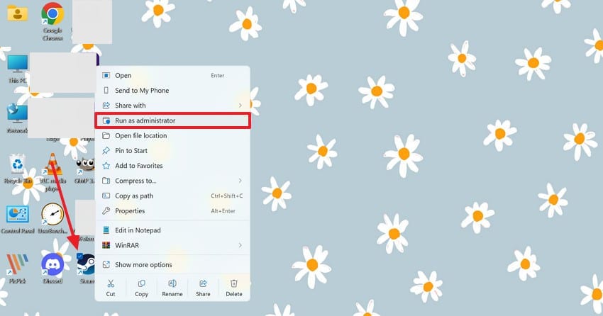 run program as administrator
