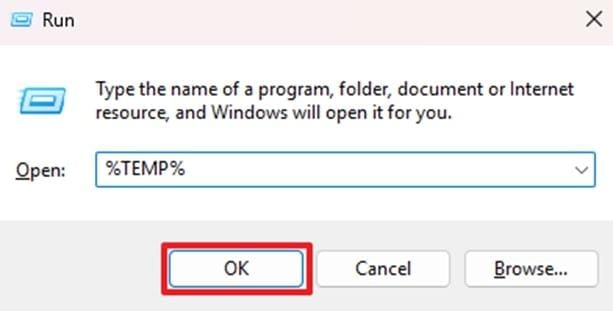 add prompt in run menu
