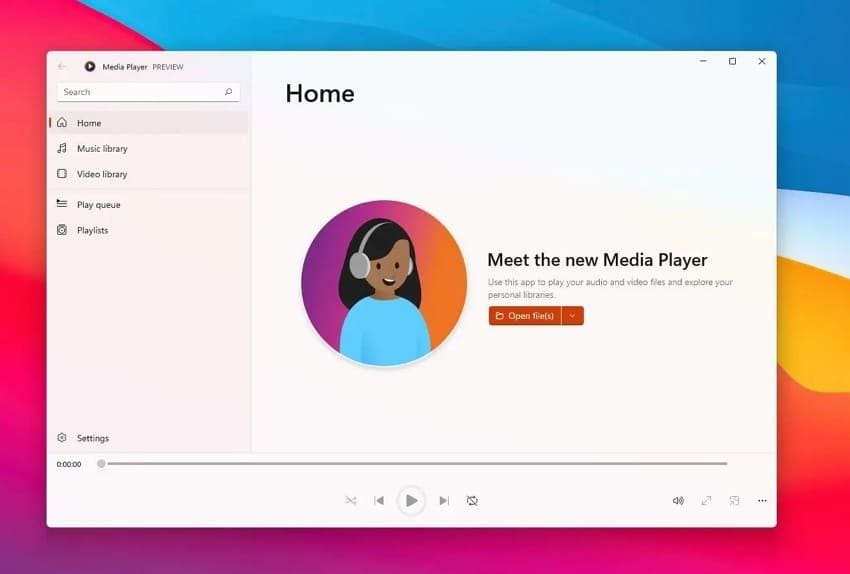 shift to different media player