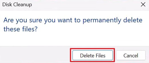 delete c drive files