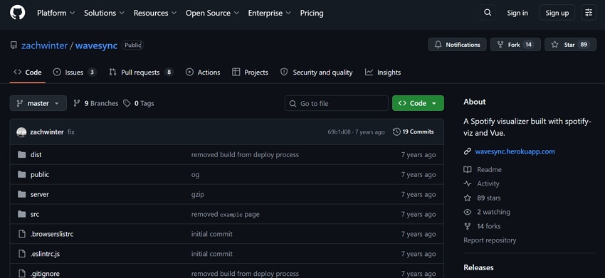 wavesync spotify visualizers