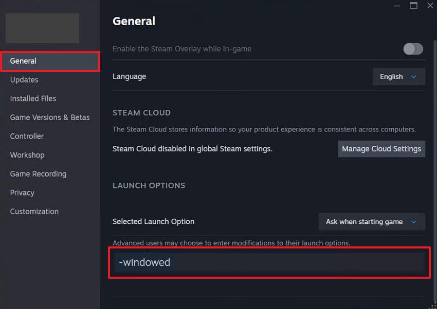 choose crimson desert windowed mode