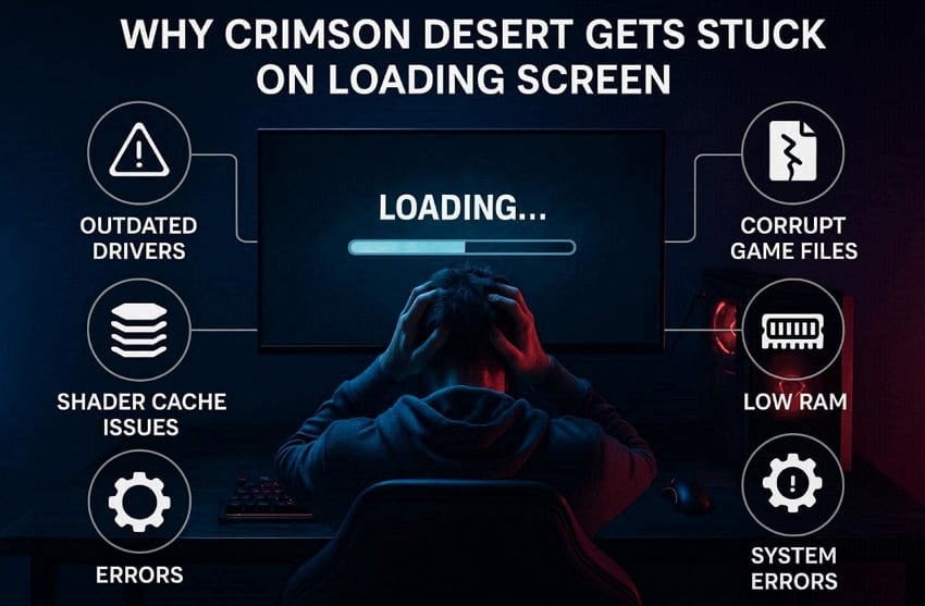 reasons of crimson desert not loading