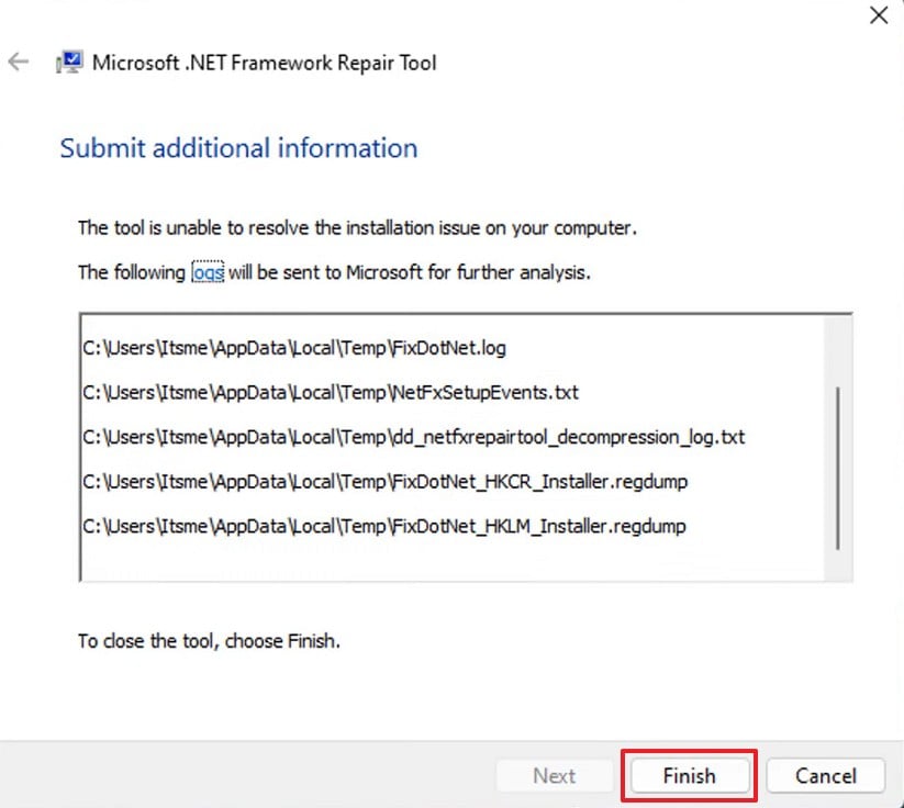 complete .net framework installation
