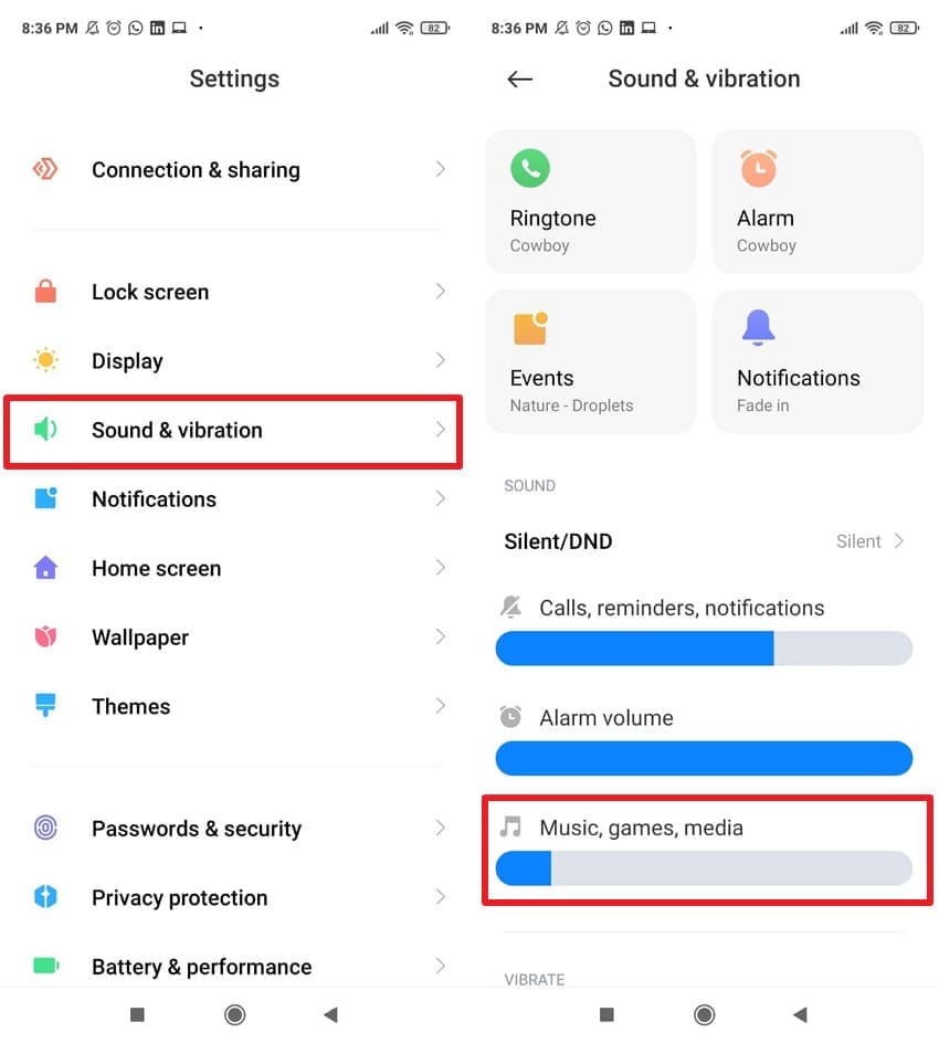 set audio output on android