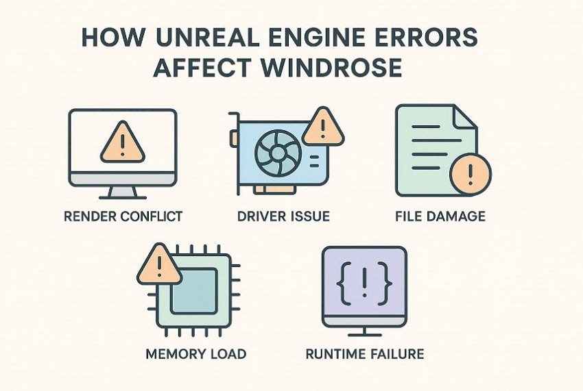 how unreal engine affect windrose