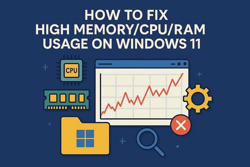Fix 100% CPU or High Memory Usage in Windows 11: Detailed Guide