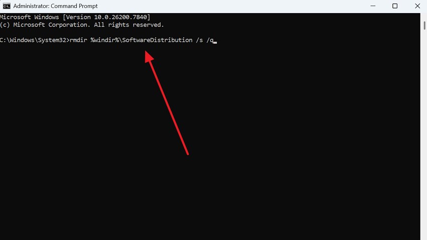delete update cache files