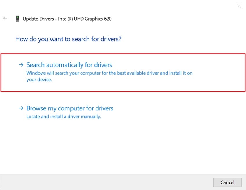 update graphic drivers