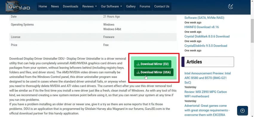 download ddu file