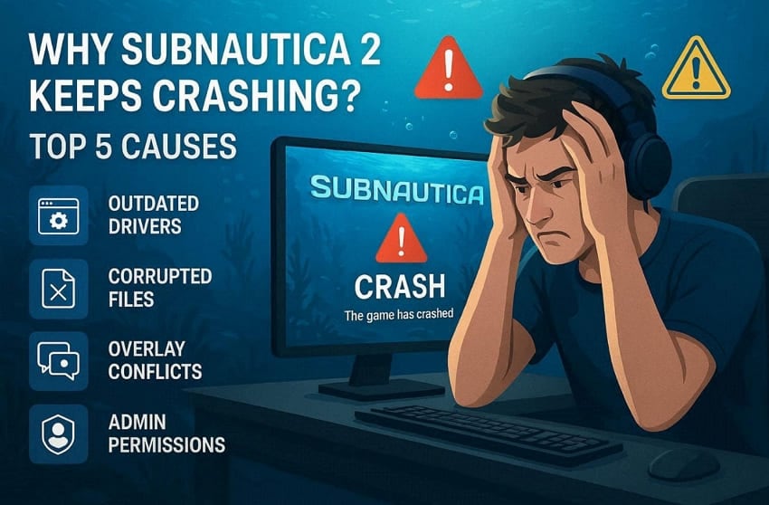 reasons behind subnautica 2 crashing