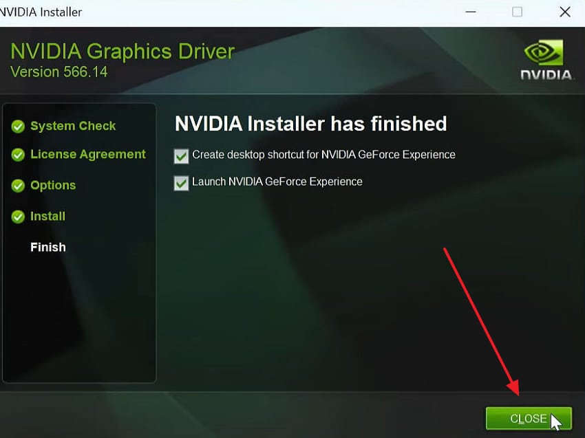 install nvidia driver