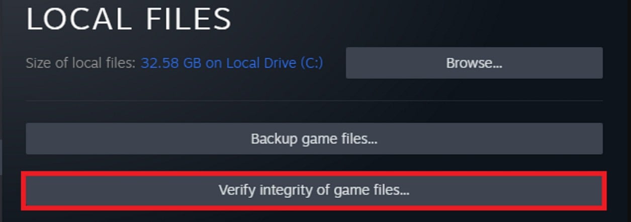 verify integrity of the ark game files