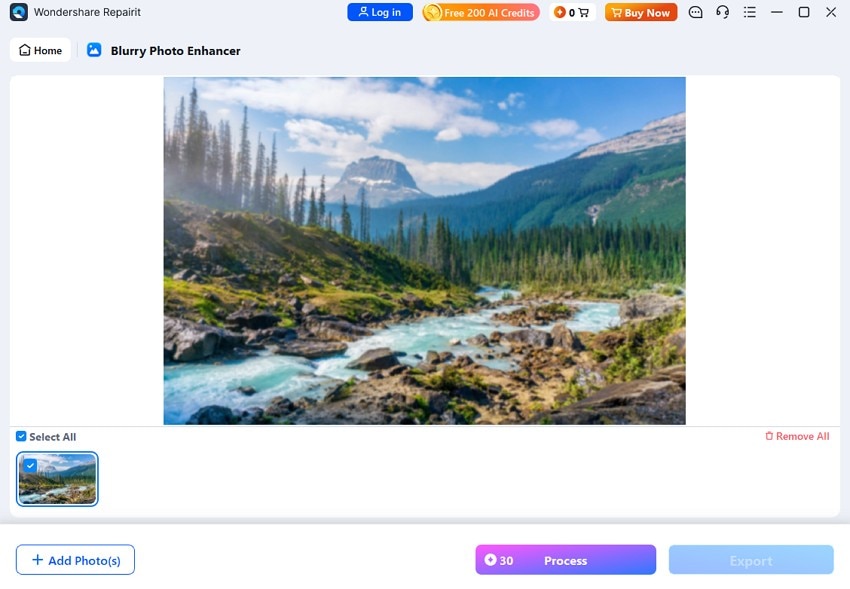 blurry photo enhancer repairit