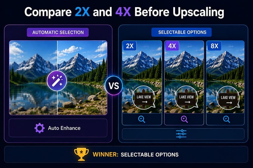 upscale low resolution images