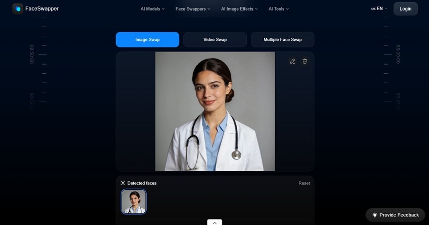 deepfake image maker faceswapper