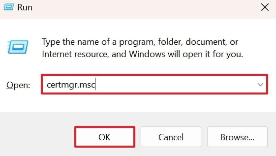 run provided command