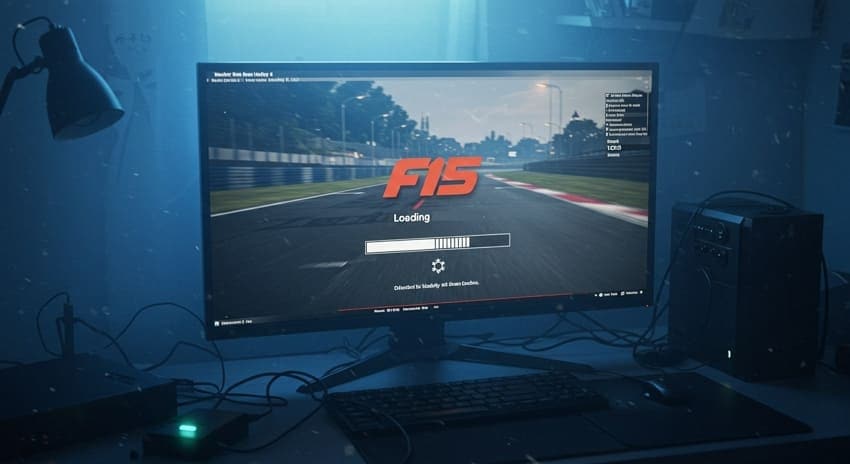 why f1 25 not loading