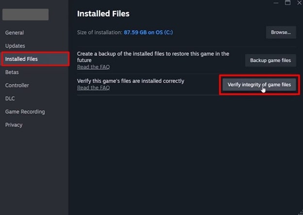 verify game file integrity