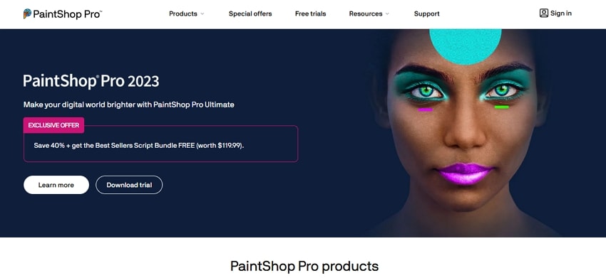 paintshop pro textures
