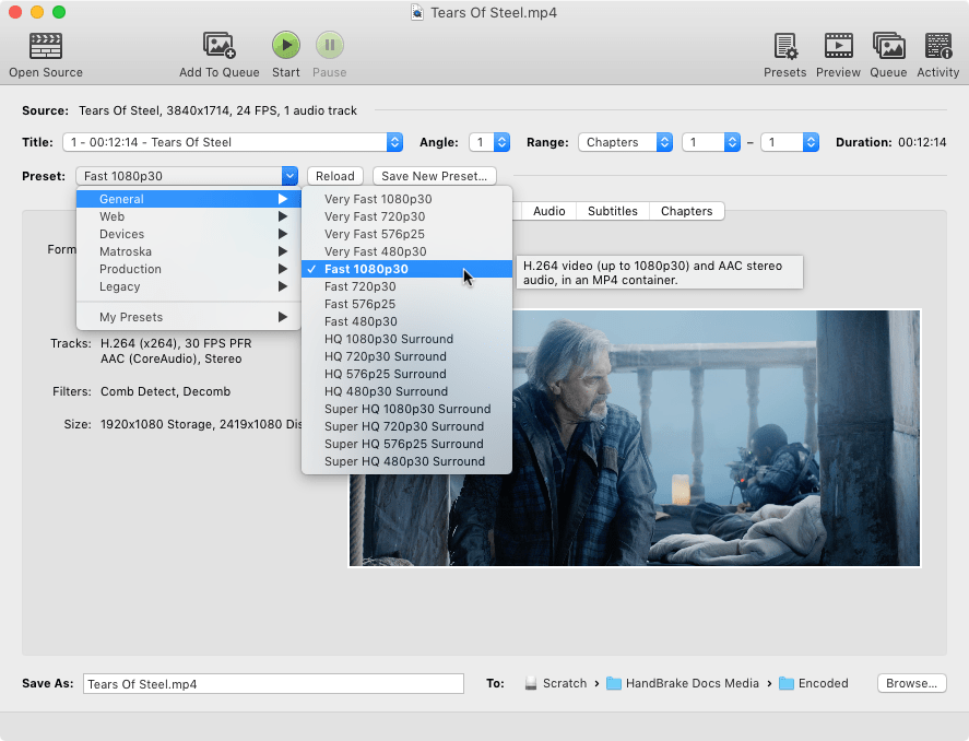 fast 1080p30