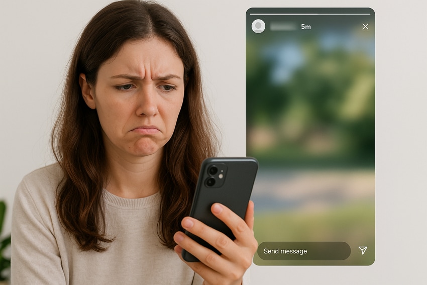 reasons of instagram story blurriness