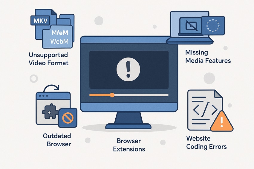 why video support error occurs